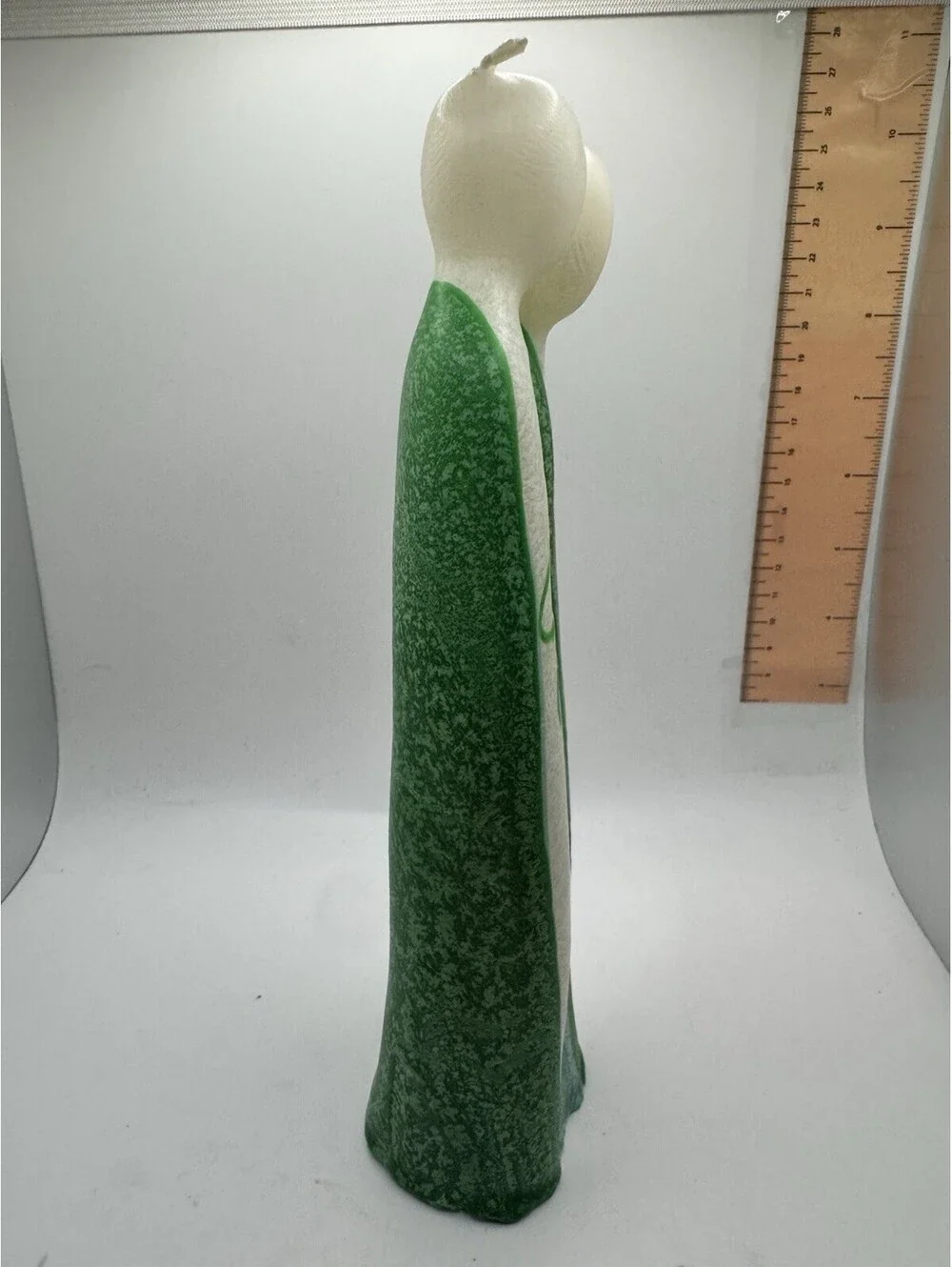 Vintage Man/Woman Figurine Sculpture Wax 9” Oriental Infinity Avant-garde Candle